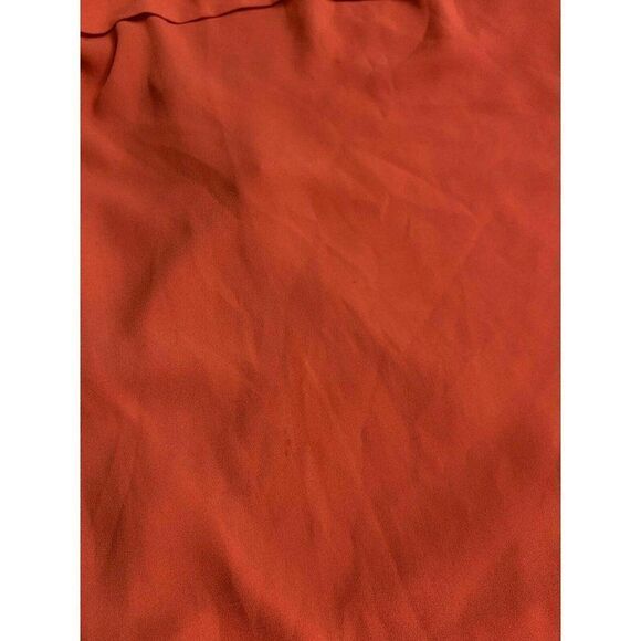 Banana Republic Solid Red Orange Short Sleeve top - Picture 7 of 7